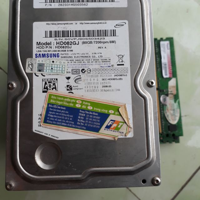 Ổ cứng 80gb tháo máy