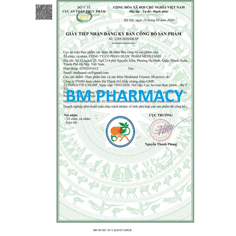 Viên uống bổ thần kinh Vitamin 3B, giúp bổ sung Vitamin nhóm B cho cơ thể, hỗ trợ tăng cường sức khỏe, giảm mệt mỏi