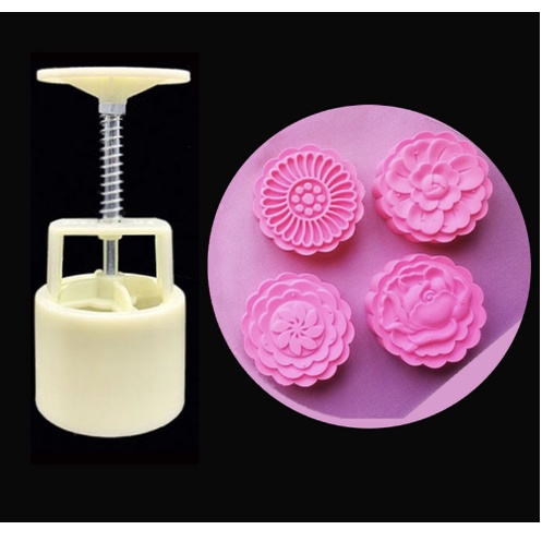 Khuôn Trung Thu 4 Mặt 100g