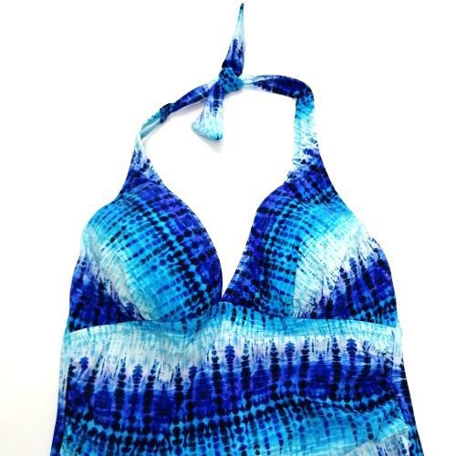 Đồ bơi nữ Gottex cổ yếm màu xanh E838-1B88 ( TH8929 ) | BigBuy360 - bigbuy360.vn