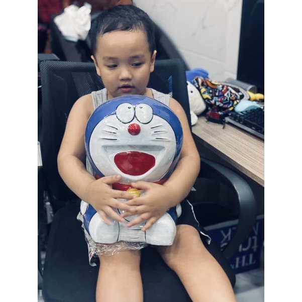 Heo đất tiết kiệm đoremon 30cm