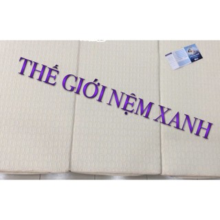 NỆM BÔNG ÉP GẤM - NỆM GẤP 3-NỆM GÒN CAO CẤP