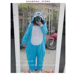 bộ đồ thú doraemon siêu đáng yêu