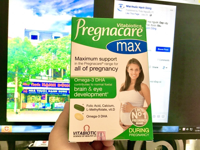 [Nhà thuốc HD] Vitabiotics Pregnacare cho mẹ bầu & mẹ sau sinh