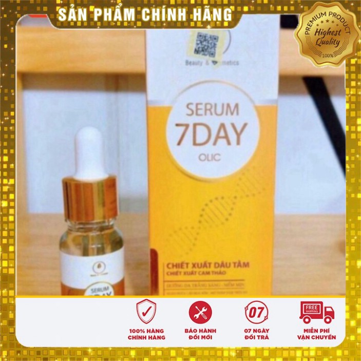 SERUM HUYẾT THANH TRUYỀN TRẮNG 7 DAY OLIC