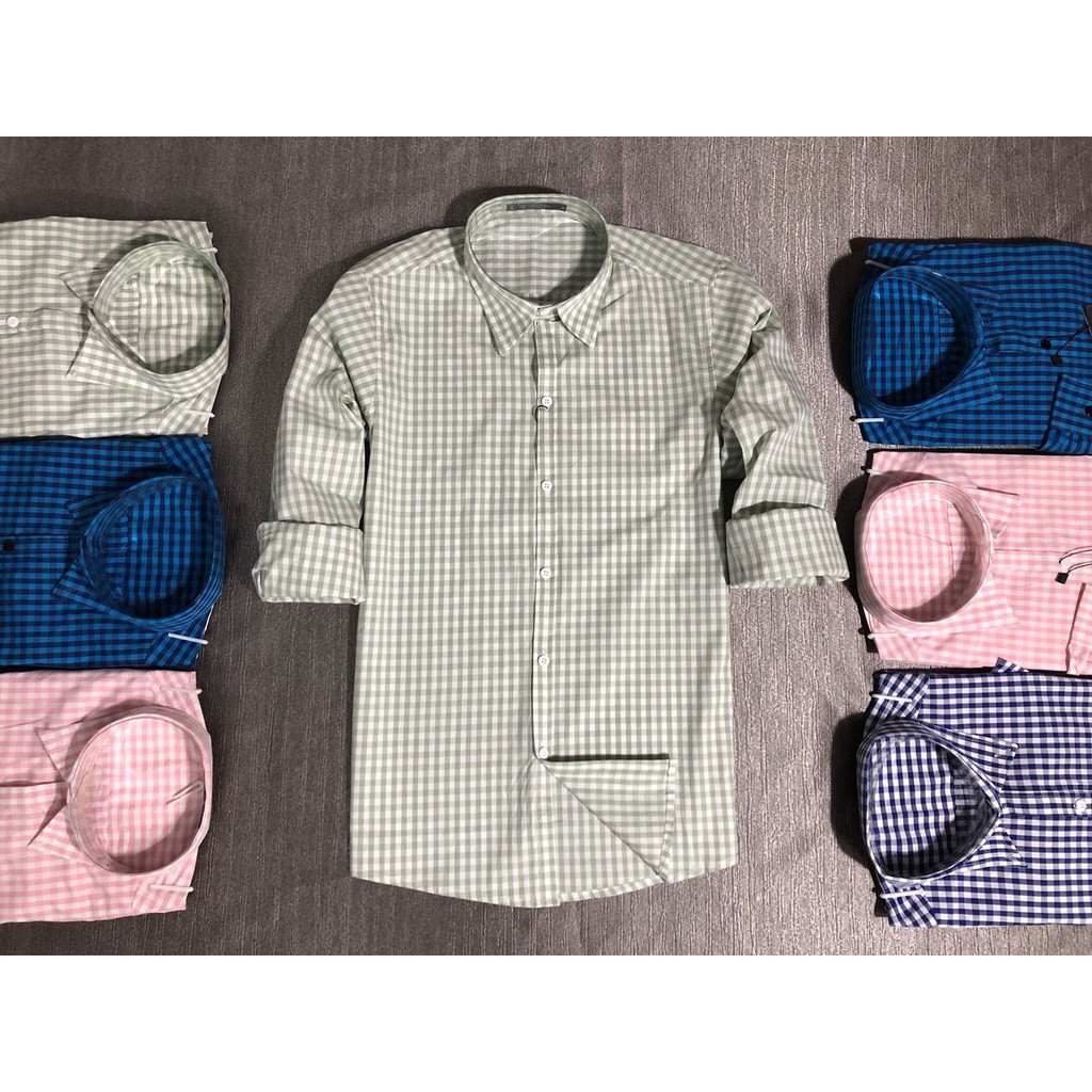 Áo sơ mi dài tay caro thời trang nam Liyor - TASM3023 | BigBuy360 - bigbuy360.vn