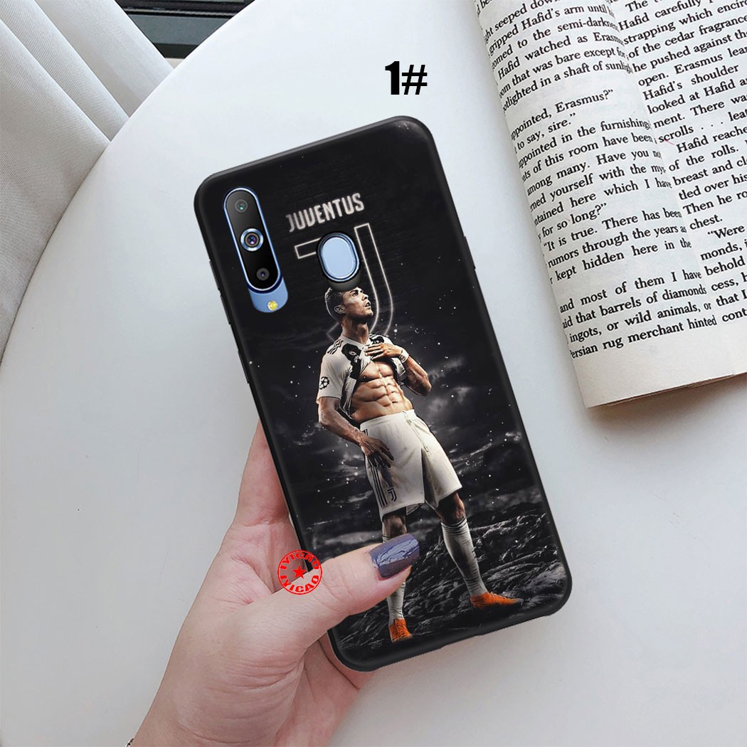 Ốp điện thoại hình Cristiano Ronaldo CR7 52SA cho Samsung Galaxy A30S A20S A20E A10S A30 A20 A10 A9 A8 A7 Plus