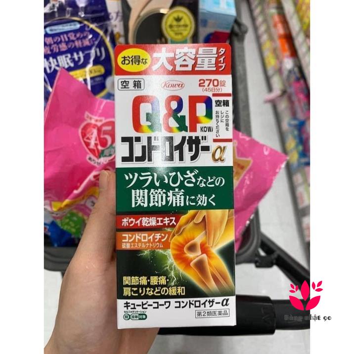 Bổ khớp Nhật Bản -CHÍNH HÃNG- Viên uống bổ khớp gối QP Japan hỗ trợ giảm nhanh đau nhức xương khớp, tê mỏi chân tay