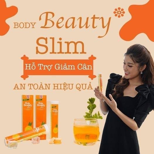 [Mua 3 tặng 1] Body Beauty Slim - Viên sủi giảm cân cấp tốc chính hãng hộp 20 viên, giảm béo giảm mỡ bụng - Sopi Store