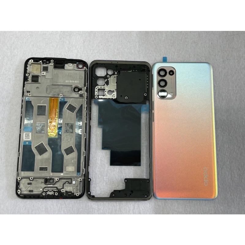 vỏ oppo reno 5 4G , bộ vỏ oppo reno 5 4g zin