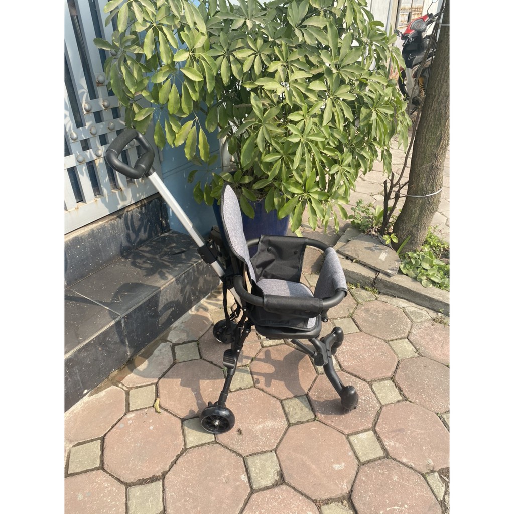 Xe đẩy thông minh 2 chiều, siêu gấp gọn siêu nhẹ, an toàn cho bé [ BẢO HÀNH 12 THÁNG]