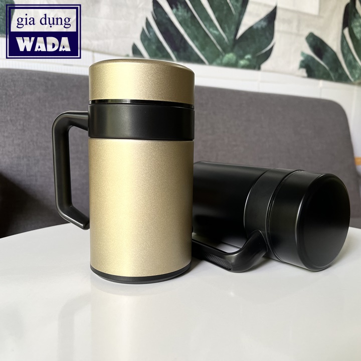 Bình giữ nhiệt 500ml sang trọng, Cốc giữ nhiệt INOX 304 bền đẹp GN01