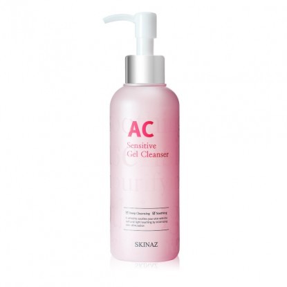 Sữa Rửa Mặt PH Cân Bằng Cao Cấp 4 In 1 Ac Sensitive Gel Gleanser Skinaz (180ml)