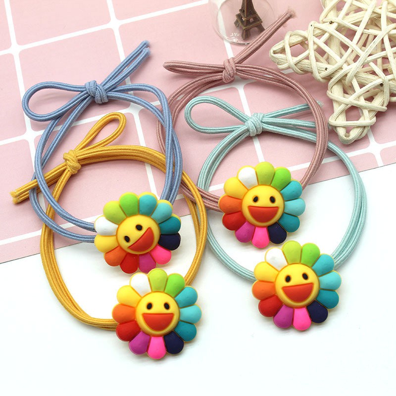 Chun buộc tóc hoa mặt trời ngũ sắc KaiKai KiKi