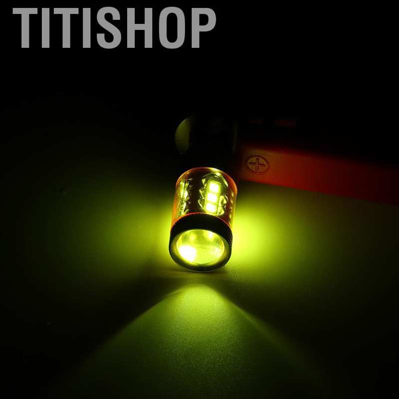 [Seller Recommend] 1 Cặp Đèn Led Sương Mù Màu Vàng 12-24v 80w H3 16smd Cho Xe Hơi