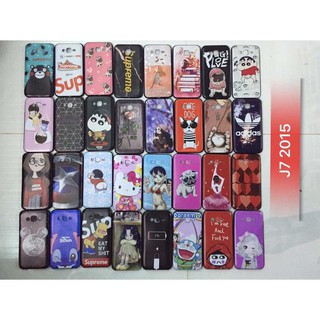 Ốp lưng samsung j7 2015 dẻo in hình