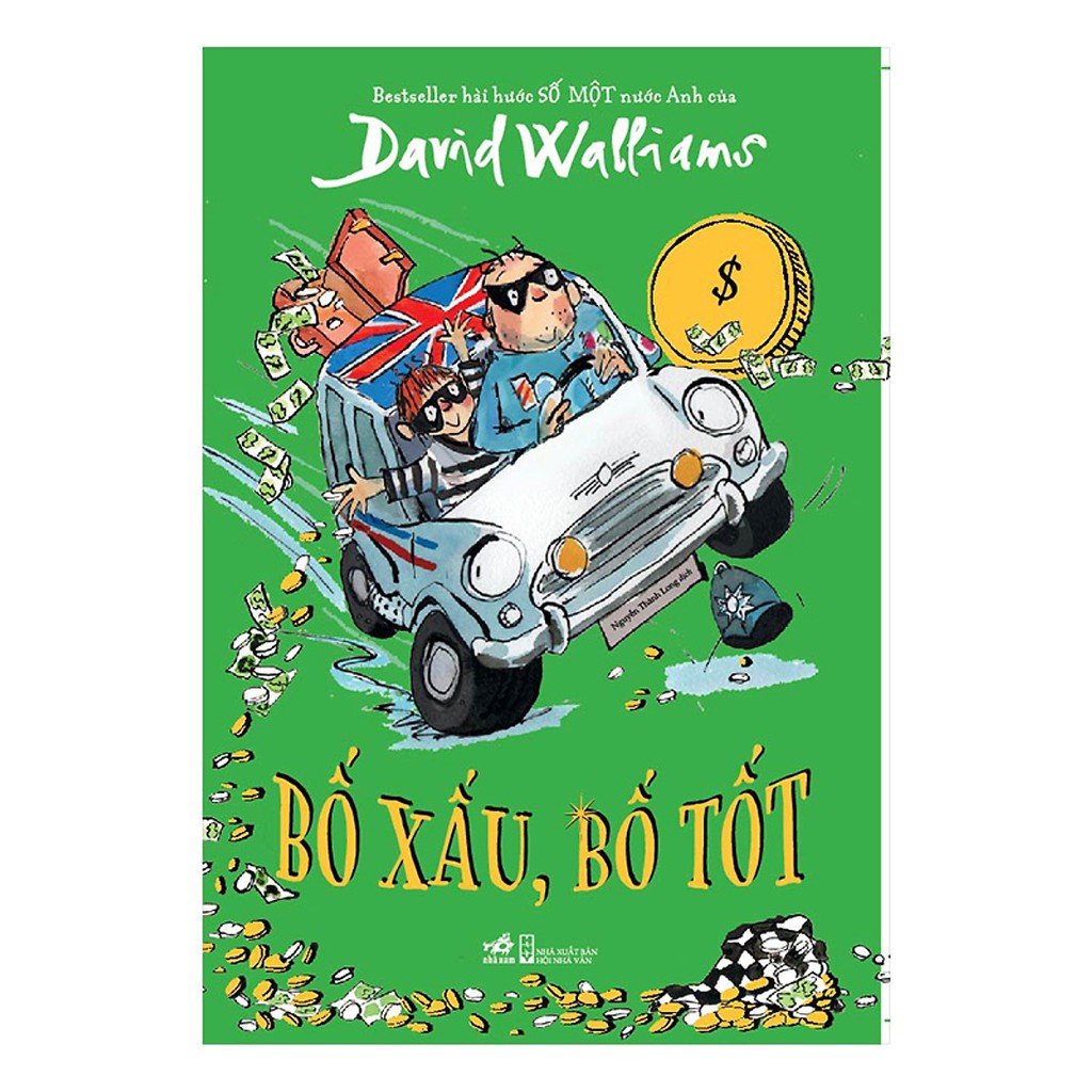 Sách - Bộ 3 cuốn tiểu thuyết hài hước cho trẻ em của David Walliams: Ông Nội Vượt Ngục - Bà Nội Găngxtơ - Bố Xấu Bố Tốt