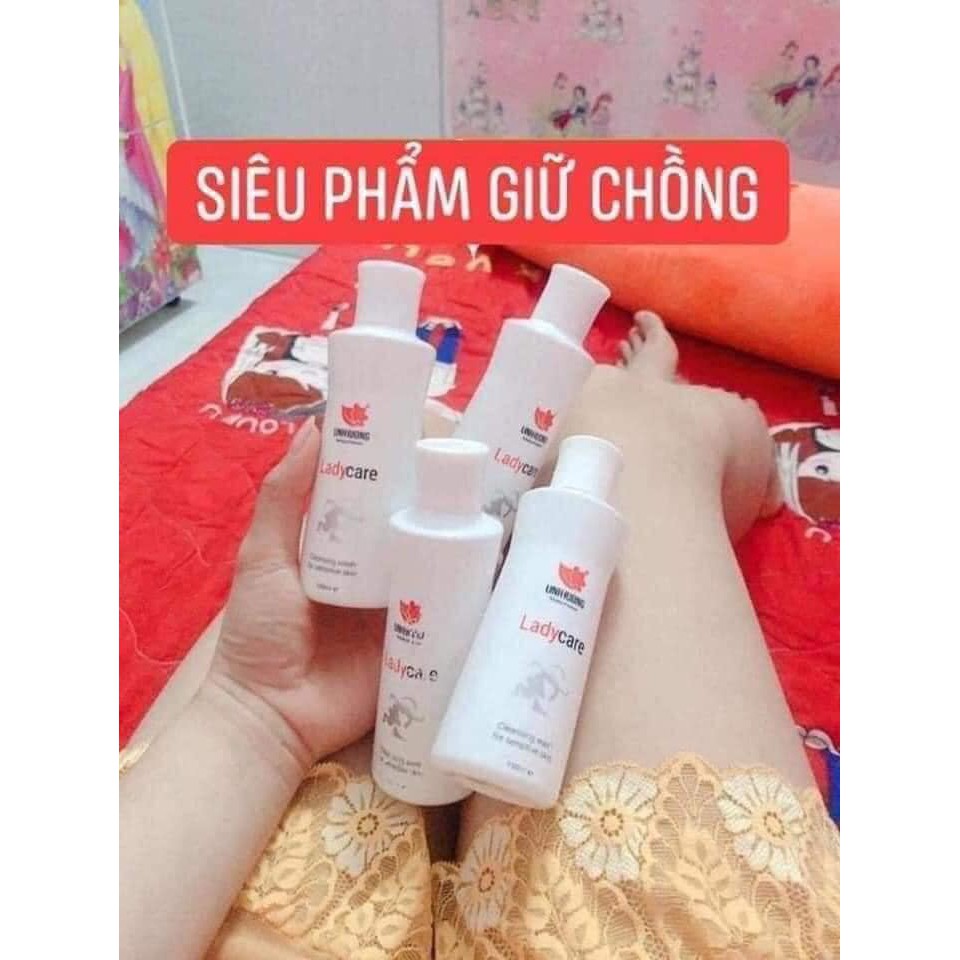 Gel phụ khoa Lady care Linh Hương se khít làm hồng lưu hương nước hoa 150ml