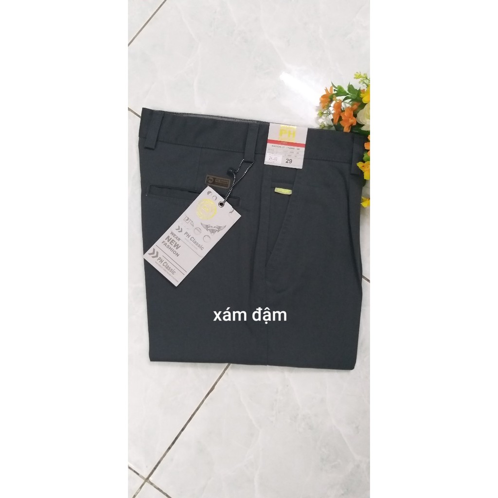 Quần kaki trung niên xếp ly 024