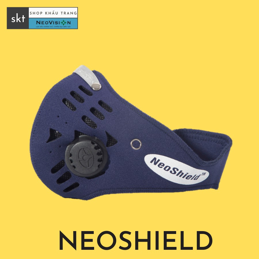 [RẺ NHẤT SHOPEE] KHẨU TRANG NEOSHIELD - CHỐNG BỤI MỊN - KHÁNG KHUẨN - CHỐNG ĐỘC CÓ VAN 1 CHIỀU