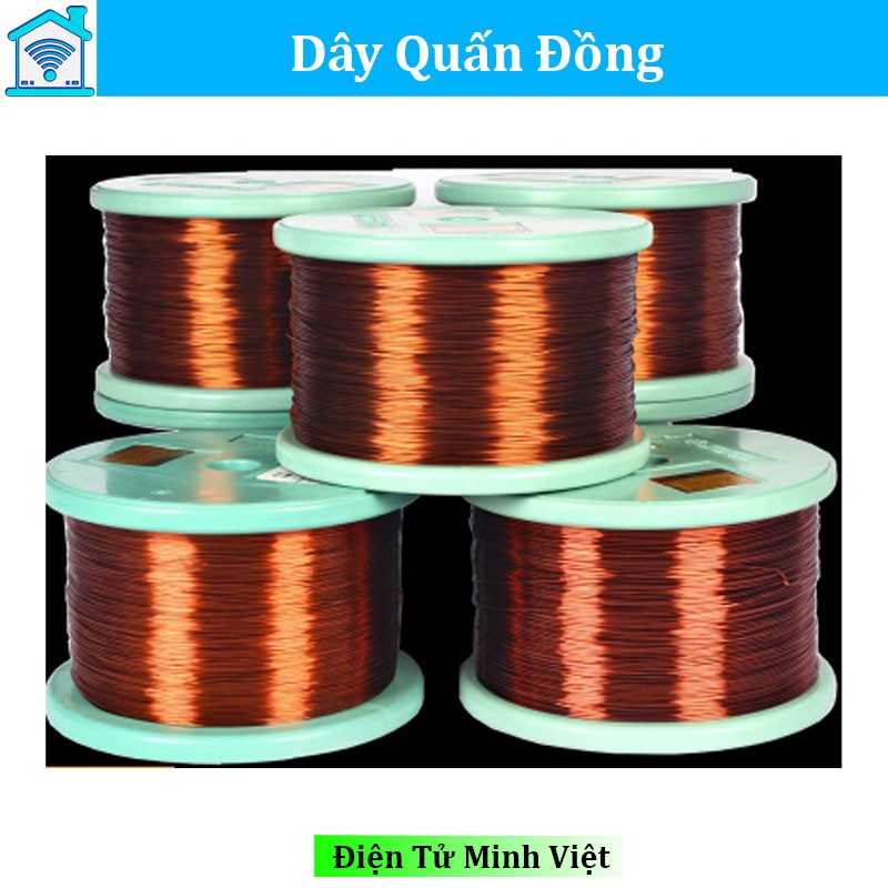 Dây Đồng Quấn Biến Áp, Quấn Motor ( 100g )