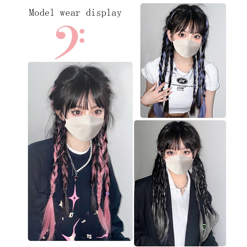 Mới Dây Buộc Tóc Đuôi Ngựa Bằng Cao Su Tổng Hợp Tự Nhiên Dành Cho Nữ