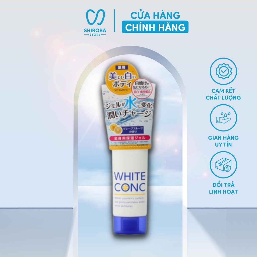 Kem Dưỡng Trắng Mờ Thâm Body White Conc Watery Cream 90g Gel Dưỡng Trắng Ban Ngày White Conic