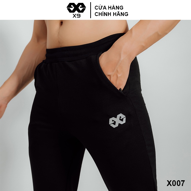 Quần Jogger Nam Thể Thao - Thương Hiệu X9 - Tập Gym Chạy Bộ Đi Chơi Cotton Co Giãn - X007