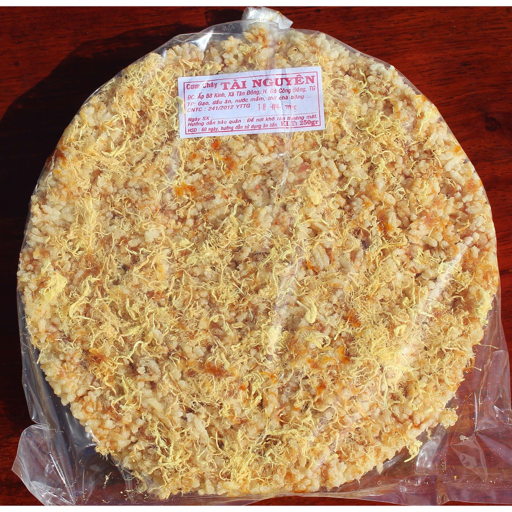 Cơm cháy chà bông ,