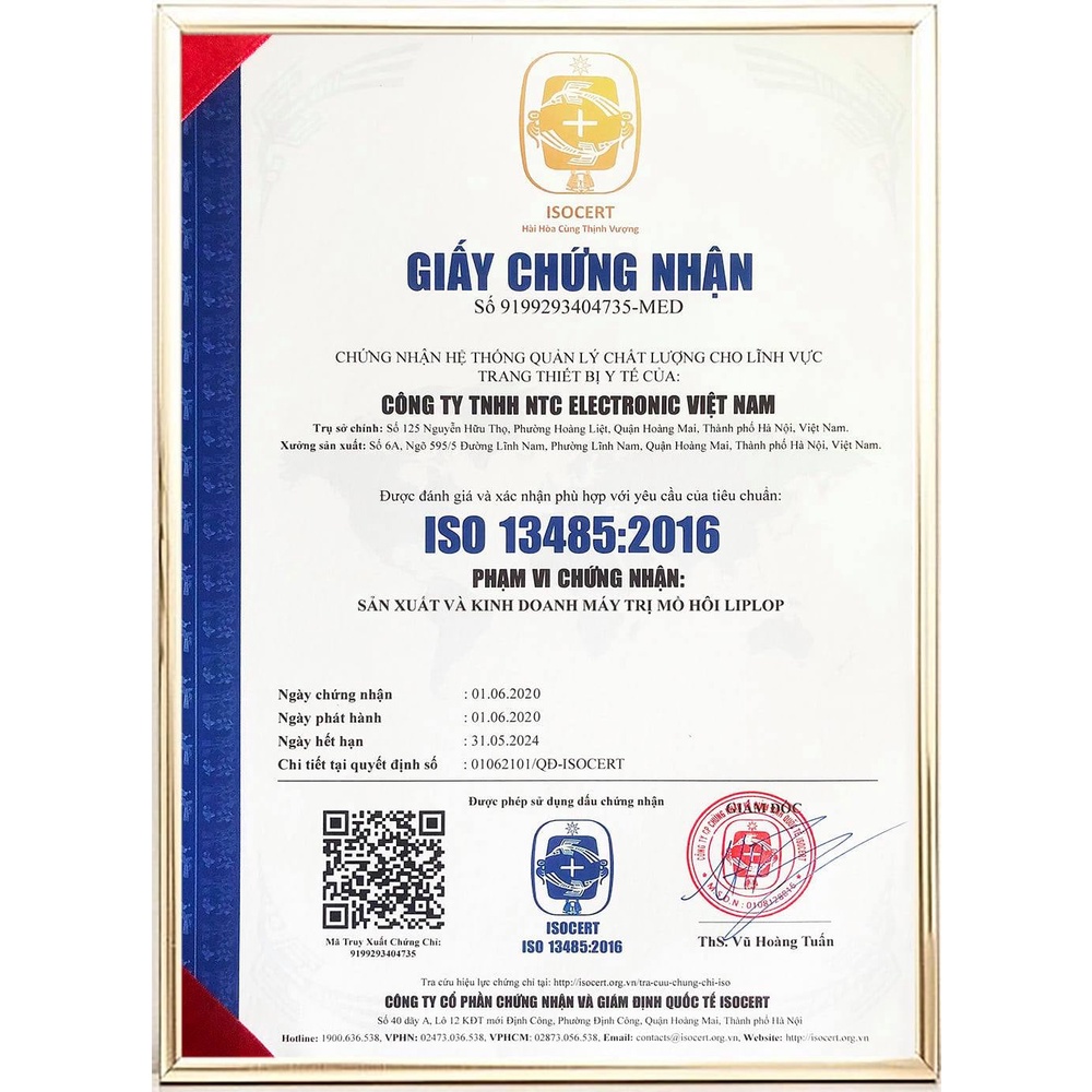 Máy giảm mồ hôi tay, chân, nách M02