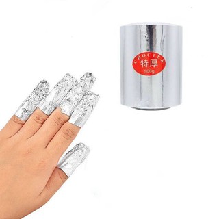 Cuộn giấy bạc ủ phá móng 500gr - Giấy bạc ủ phá gel/bột chuyên dụng