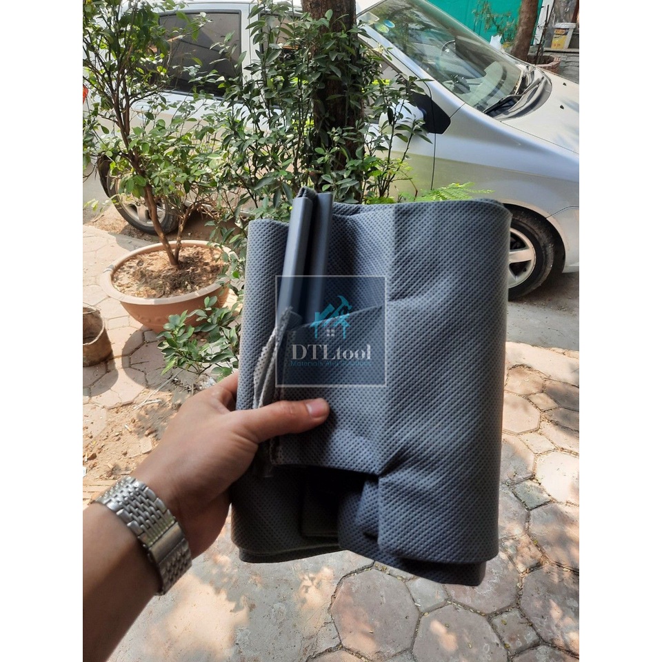 Túi đựng bụi máy hút bụi bằng vải thông dụng giặt được tái sử dụng được. Dài 1.55m dùng máy mài hút cầm tay