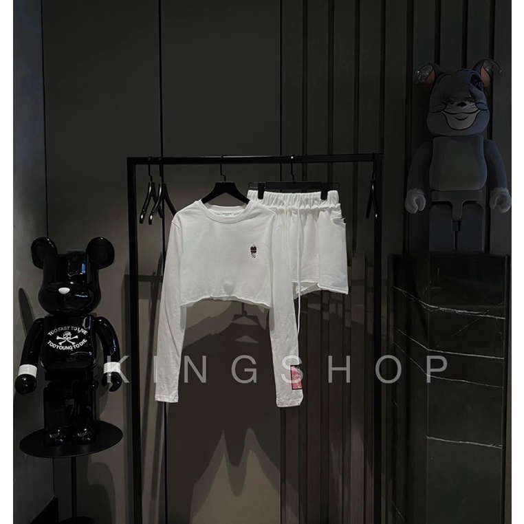 Set Phông Croptop Dài Tay L1