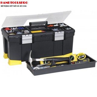 Thùng đựng đồ nghề 4 chân khóa nhôm Stanley 1-97-512
