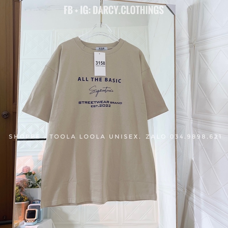 áo thun 3158 ✨ FREESHIP ✨ All the basic áo thun cotton unisex