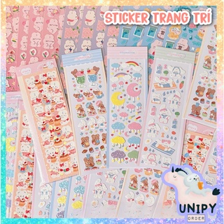 Sticker Hoạt Hình Trang Trí Toploader Card Ảnh Polaroid Thần Tượng