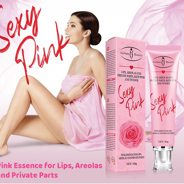 Kem Làm Hồng Môi Sexy Pink Aichun Beauty Chống Thâm Môi ,Làm Hồng Nhũ Hoa ,Vùng Kín 30g