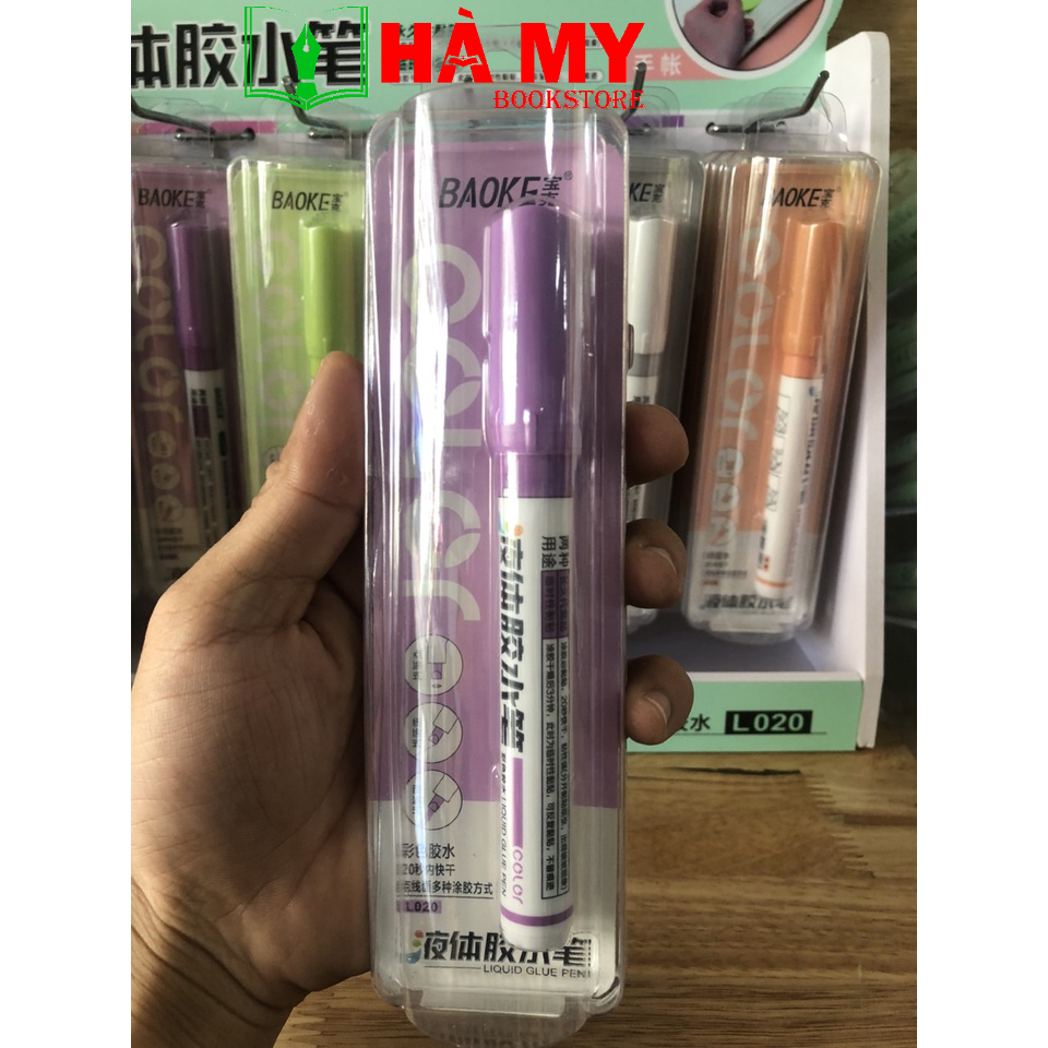 [Hỏa Tốc] Bút keo dán Baoke L20 chuyên dụng trong mỹ thuật, hội họa - Nhà sách Hà My (Baoke-L20)