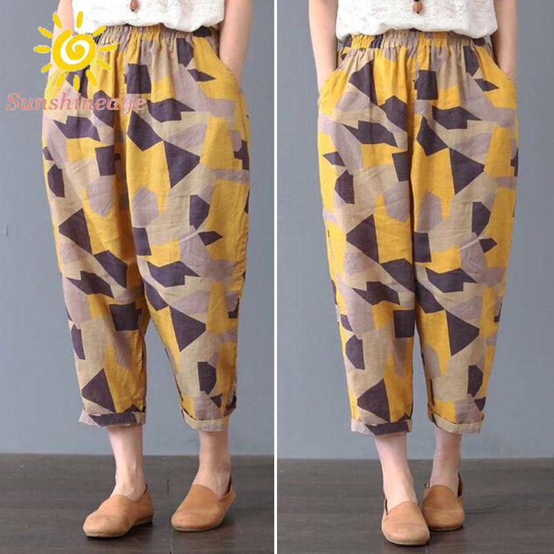 Quần dài ống rộng lưng thun phong cách năng động trẻ trung dành cho nữ | BigBuy360 - bigbuy360.vn