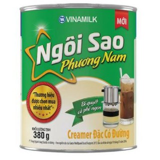 SỮA ĐẶC CÓ ĐƯỜNG NGÔI SAO PHƯƠNG NAM XANH LÁ - HỘP THIẾC 380G