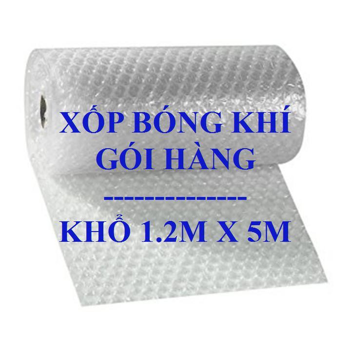 [5m-10m x 1.2m] Xốp bóng khí bọc hàng, màng xốp nổ