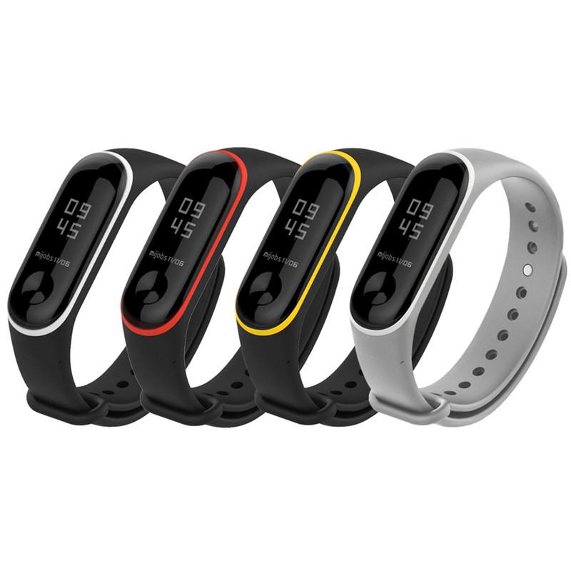 Dây Đeo 2 Màu Cho Đồng Hồ Thông Minh Xiaomi Mi Band 3