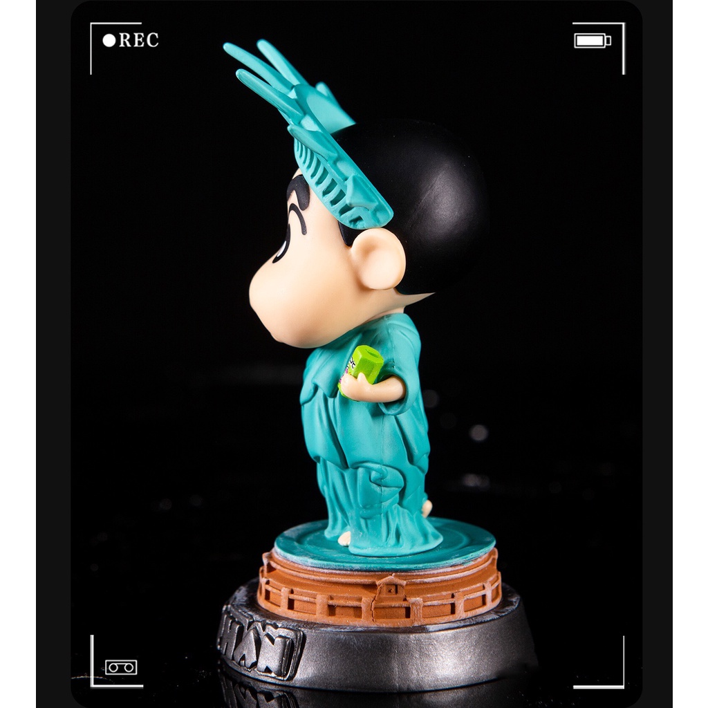 Mô hình Shin cosplay thần tự do dễ thương trang trí bàn làm việc, quà tặng