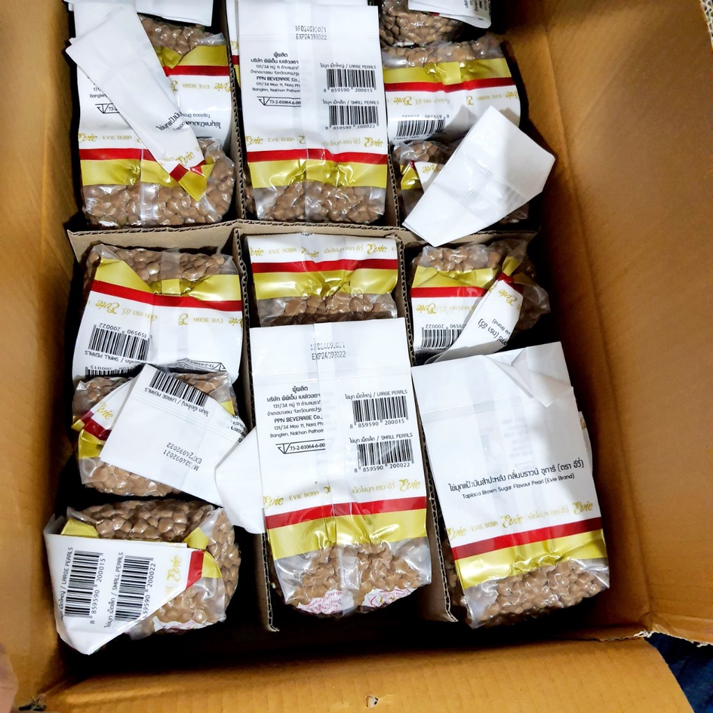 Trân Châu đường đen Thái Lan gói 1kg