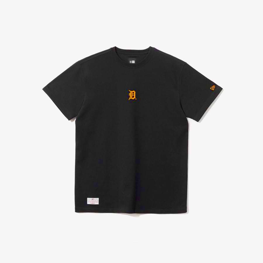 Áo Tee Đen New Era Chicago, Detroit