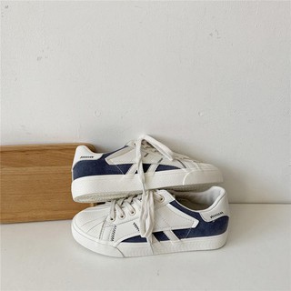 ♕Giày Thể Thao Hở Ngón Màu Trắng Phong Cách Đường Phố Thời Trang Mùa Thu Cho Nữ