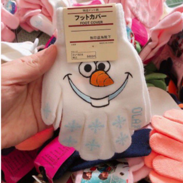 Gang tay len giữ ấm cho bé size 4-10 tuổi