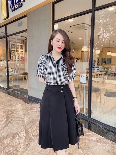 ❤️(SIÊU SALE)💋 CHÂN VÁY DÀI QUA GỐI XOÈ HÀNG ĐẸP ❤️ SIÊU TÔN DÁNG💋 | BigBuy360 - bigbuy360.vn