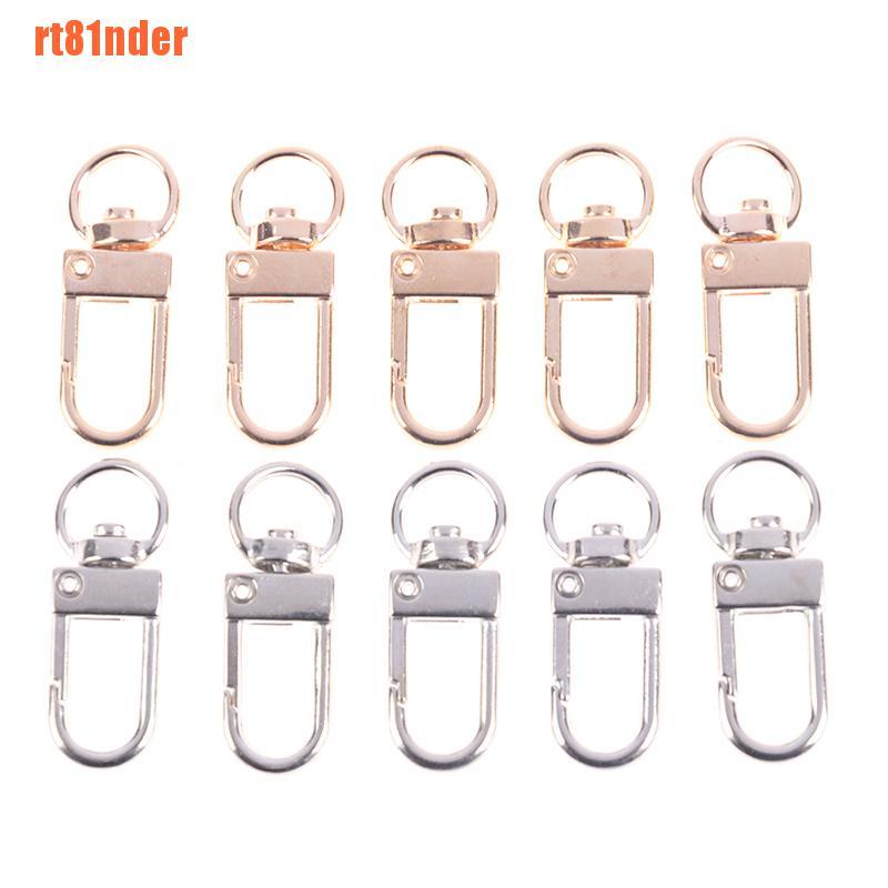 Bộ 10 Móc Khóa 13x34mm Dùng Làm Trang Sức