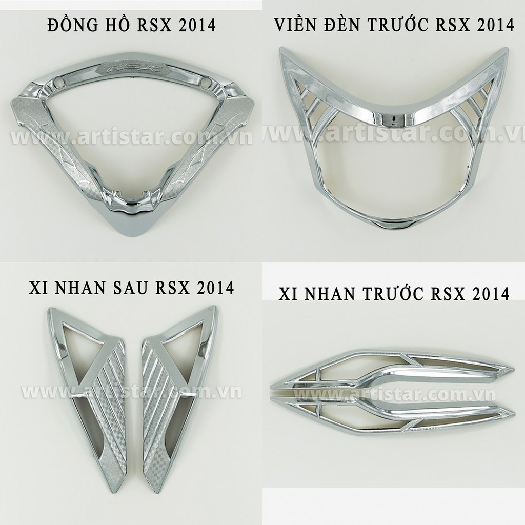 Ốp Trang Trí Xe HONDA WAVE RSX 2014